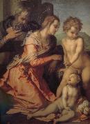 Andrea del Sarto Holy Family painting